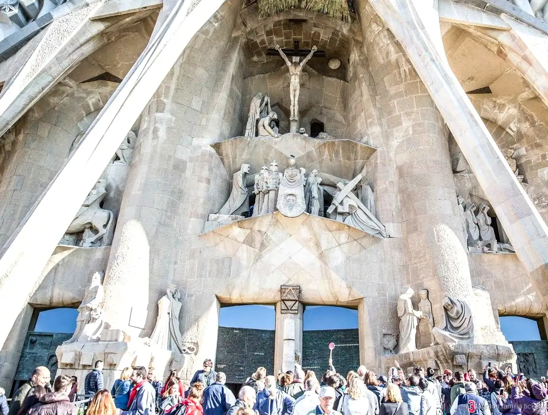 Wenteltrap tijdens de Sagrada Familia tour met torentoegang